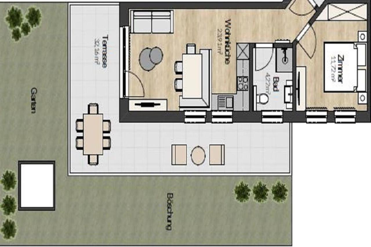 A Casa Granat Apartment Solden Bagian luar foto