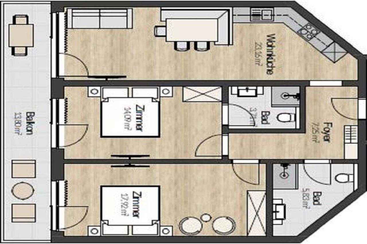A Casa Granat Apartment Solden Bagian luar foto