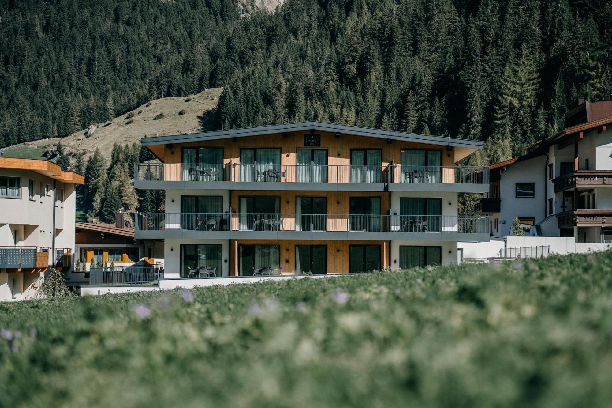A Casa Granat Apartment Solden Bagian luar foto
